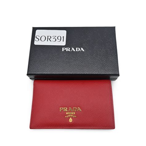 prada milano red purse
